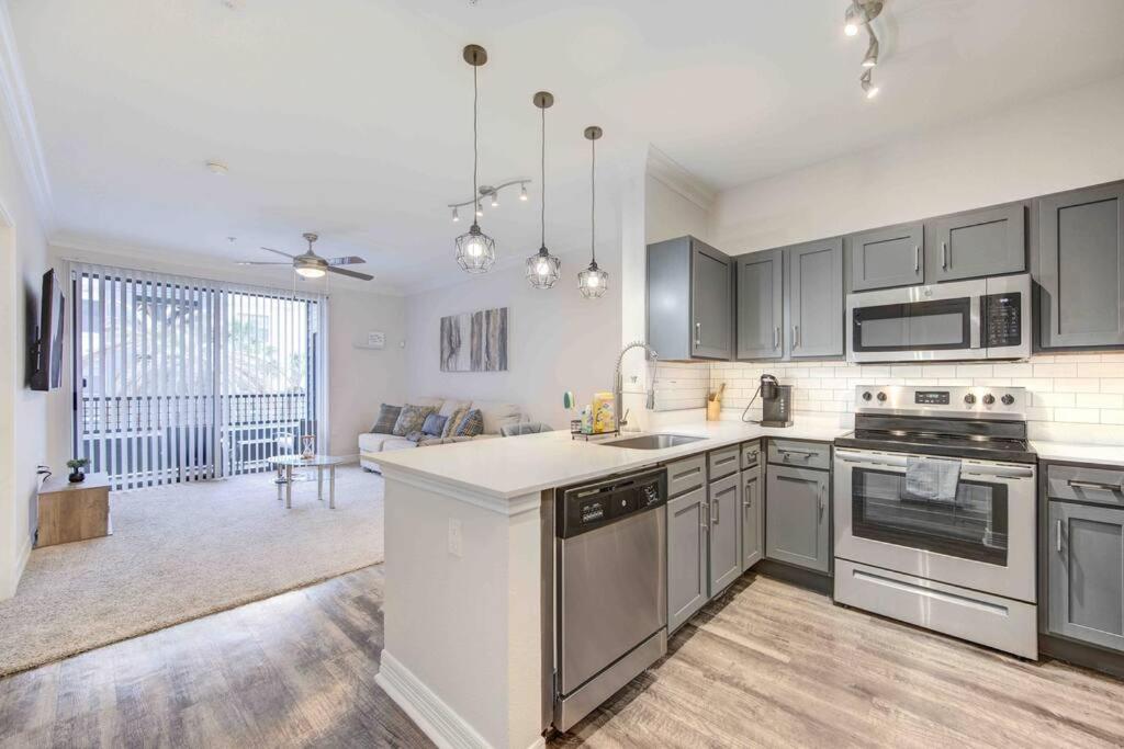 Houston Medical Center-Beautiful 1-Bedroom Apartment Near Nrg Buitenkant foto